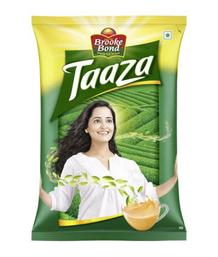 Brooke Bond Tea - Taaza, 100 g Pouch | Pack of 6